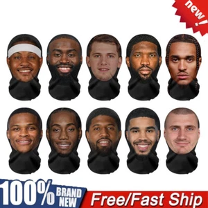 Full Face Mask-Celebrity Ball-game Star Face Mask Simulation Mesh; - Picture 1 of 18