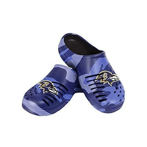 FOCO Baltimore Ravens NFL Mens Tonal Camo Clog - XL Cover