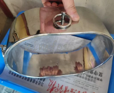 Fijación de puño de cintura 100 % acero inoxidable tamaño personalizable de 4 cm resistente Foto 1 de 4