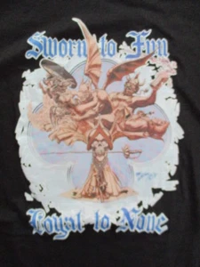 1974 HARLEY DAVIDSON MOTOR CYCLES "Sworn to Fun ... Loyal to None" (LG) T-Shirt - Picture 1 of 5