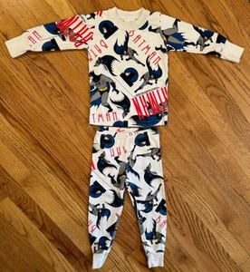 VTG 1992 Batman DC Comics Long Eddie's Shirt & Pants Youth Single Stitch Size 4T - Picture 1 of 21