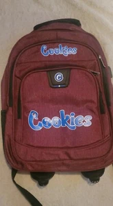 Cookies ๐ช Smellproof Big Backpack  Wine Red Color - Picture 1 of 6