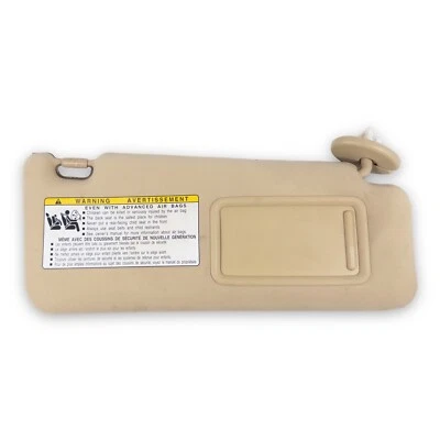2006-2013 Lexus IS250 IS350 Passenger Right Side Sun Visor Tan Lighted - Image 1 of 4
