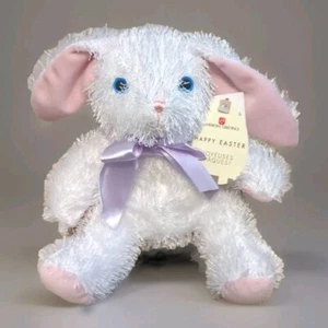 Bunny New American Greetings Rabbit Plush Animal White Soft Stuffed Animal 11" - Picture 1 of 4