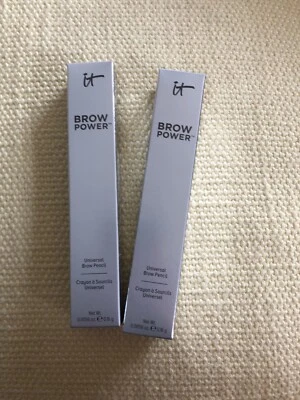 2x It Cosmetics Brow Power Universal Taupe Eyebrow Pencil Full Size - Image 1 of 4