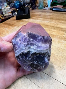 Auralite 23 Amethyst Crystal Gemstone Natural Healing Laser Point Specimen 525 - Picture 1 of 13