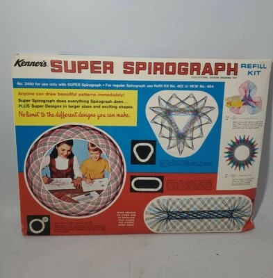 Vintage 1969 Kenners No.2450 Super Spirograph REFILL KIT NOS - Image 1 of 4