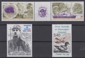 TAAF: 1992 LUFTPOST NR. 117A + 118 + 121 NEU ** LUXUS GUMMI OHNE SCHARNIER - Bild 1 von 1