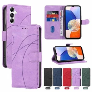 For Samsung A23 A13 A33 A53 A14 A34 A54 Magnetic Flip Wallet Leather Case Cover - Picture 1 of 36