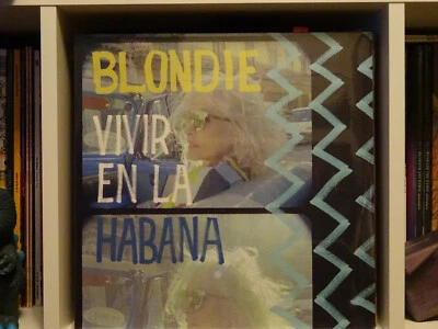 Blondie Vivir En La Habana 6 pistas ep 12" vinilo azul sencillo - Live Indie store Foto 1 de 2