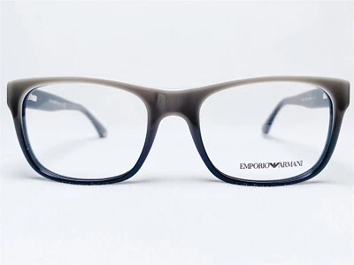 NUEVO Emporio Armani EA3056 5346 Hombres Blanco Degradado Negro Monturas de Anteojos 54/19 Foto 1 de 4
