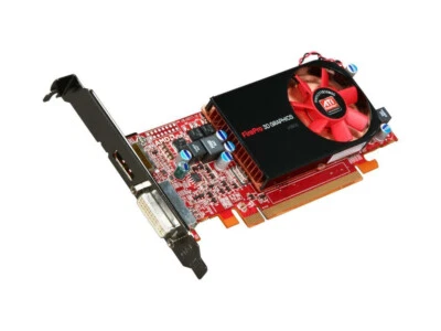 ATI FirePro V3800 512MB DDR3 Memory PCIe 2.1 x16 Graphics Card 608886-001 - Image 1 of 3