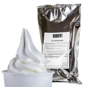 Classic Ice Cream Powder Mix 1.6Kg - Luxury Soft Serve for Ice Cream Machines - Picture 1 of 8