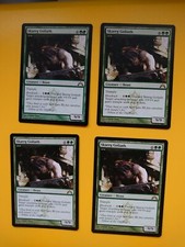MTG Card. Skarrg Goliath playset. Rare Gatecrash
