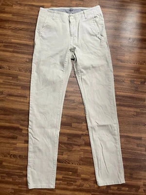 Dockers Men’s Light Gray Smart 360 Flex Straight Leg Flat Pants Size 29x32 - Image 1 of 4