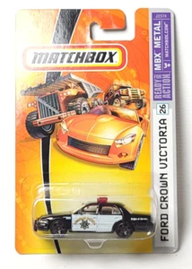 Matchbox Ford Crown Victoria #26 CHP California Highway Patrol - Foto 1 di 1
