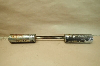 Yamaha Towny MJ50 1981 eje de rueda delantera con conjunto de clavijas Foto 1 de 4