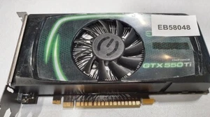 EVGA GeForce GTX 550Ti 2GB GDDR5 PCI-E Graphics Card Used Working - Picture 1 of 5