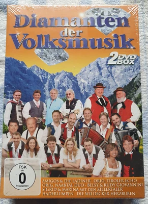 Diamanten der Volksmusik - Folge 1 + 2 [2 DVDs] NEU OVP ( Amigos,Die Vaiolets... - Bild 1 von 2