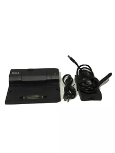 Estación de acoplamiento Dell PR03X con adaptador de CA CC PA-4E familia modelo DA130PE1-00 - Imagen 1 de 4