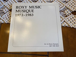 Roxy Music – Musique 1972-1983 Unplayed/New 1983 Roxy CDN Only Promo LP Rare - Picture 1 of 12