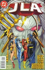 JLA #9 VF 1997 Stock Image