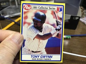 1991 Post Cereal Tony Gwynn #10 of 30 Padres!!! Hof
