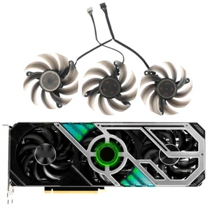 82mm For Palit RTX3080 3060Ti 3070Ti 3080Ti 3090 Gaming Pro Graphics Card Fan - Photo 1/8