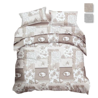 Parure copripiumino Heart in microfibra Matrimoniale due piazze V241 - Immagine 1 di 4