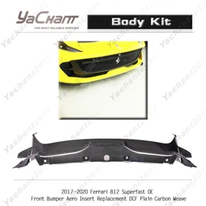 Kit de repuesto de inserción aerodinámica para parachoques delantero DCF OE para Ferrari 812 súper rápido 17-20 - Imagen 1 de 12