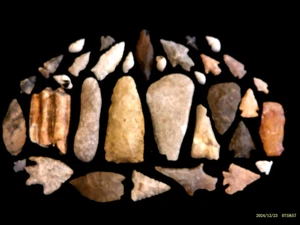 Texas Artifact Collection, Prehistoric Indian Arrowheads *FREE SHIPPING* 44X - Picture 1 of 20