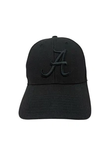 ‘47 Brand MVP Alabama Crimson Tide Black Strapback Baseball Hat Cap Adult OSFM - Picture 1 of 8