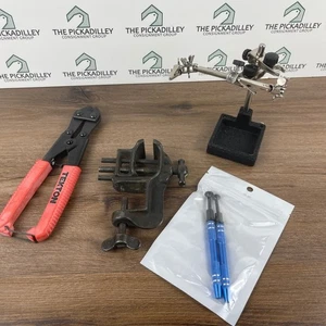 Tekton Bolt Cutters Mini Vise Helping Hands Tool Set Jeweler's Equipment - Picture 1 of 11