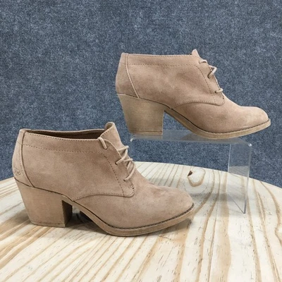 Rocket собаки ботинки женщин 8 Sam побережье повседневный шнурует вверх лодыжки ботинок коричневая ткань - Изображение 1 из 4