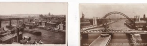 Newcastle-on-Tyne - High Level & Swing Bridges - 5 old post cards - Picture 1 of 4