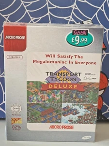 Transport Tycoon Deluxe PC CD-ROM Big Box NEW & SEALED 1995 - Picture 1 of 6