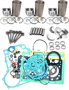New Overhaul Rebuild Kit Compatible For L3C Engine Tractor Loader Repair Parts - Picture 1 of 7