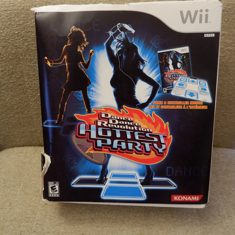 Dance Dance Revolution: Hottest Party (No game, dance pad only)  (Wii, 2007) - Image 1 of 4