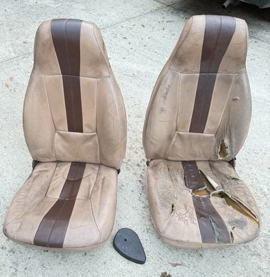 Сиденья FIAT Bertone X1/9 слева справа 1976 оригинал для реставрации - Изображение 1 из 4