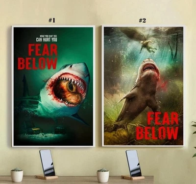 Fear Below (2025) Movie Poster – Film Wall Art Print, Home & Room Wall Decor - Image 1 of 4