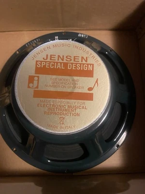 Altavoz amplificador guitarra cerámica vintage Jensen C12N 12 pulgadas 50 vatios - 4 ohmios Foto 1 de 2