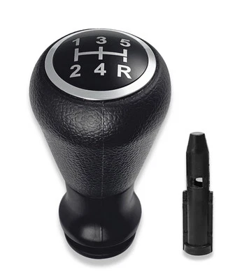 Pomello Cambio 5 Marce Adattatore Compatibile con Peugeot 106 107 Citroen C3 C4 - Immagine 1 di 4