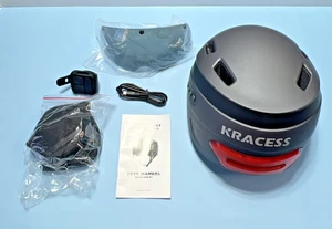 KRACESS KRS-S1 Bike Helmets for Men Smart Helmets for Adults 1080P - Picture 1 of 8