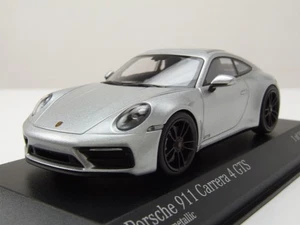 Porsche 911 992 Carrera 4 GTS 2021 Argento Modellino 1:43 Minichamps - Foto 1 di 9