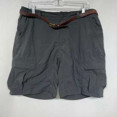 Pantalones Cortos REI Co-op Gris Mezcla de Nailon Exterior Senderismo Marrón Cinturón Carga Para Hombre 36 Foto 1 de 4