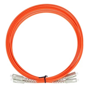 Fiber Optic Cable 50/125μm 3 Meters Multimode Dual‑Core Optic Patch Cord SC/U FY - Afbeelding 1 van 24