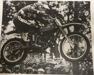 marty smith motocross foto firmata 8 1/2”X 11”  - Foto 1 di 1