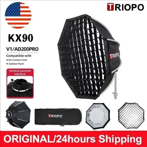 US Triopo KX90 35.4" Octagon Softbox W/ Grid For Godox V1 V1Pro V100 AD200ProII - Picture 1 of 22