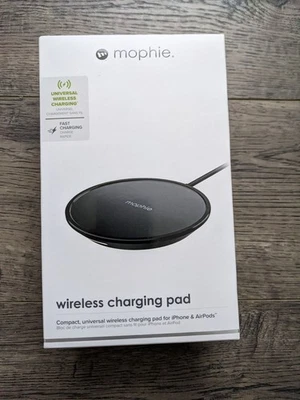 mophie Wireless Charge Pad - Apple Optimized 7.5W Qi Wireless for AirPods iPhone - Image 1 of 3