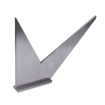 .›Machinist Engineer Ruler Carbon Steel 30° 45° 90° 120° Multi Angle Measuring R - Image 1 of 4